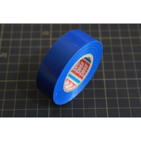 テサ tesa ビニールテープ　4251PVC 19mmX20m　1箱 200巻入　青・ブルー