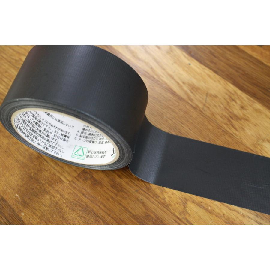 セキスイ 738 フィットライト つや消し養生テープ 黒・ブラック