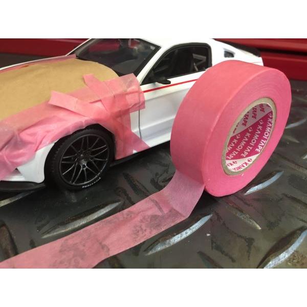 カモ井加工紙 BIGBOSS 車両塗装用 24mm×18m 50巻/箱 カモ井