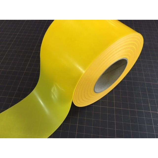 コーステープ 無地 非粘着タイプ 黄色 70mmX100m巻 : 遠藤商会株式
