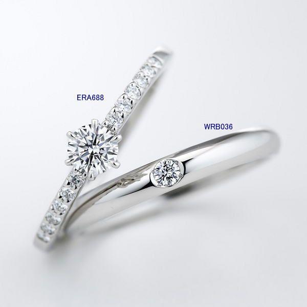 美品】ERA688 ダイヤモンドエンゲージリング
