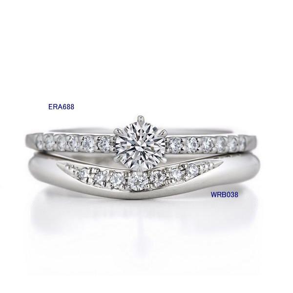 美品】ERA688 ダイヤモンドエンゲージリング
