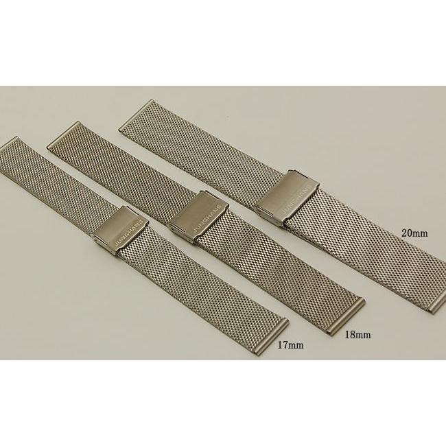 ユンハンス 純正メタルバンド 17mm Junghans（ユンハンス） ユンハンス純正ミラネーゼブレス（ステンレス