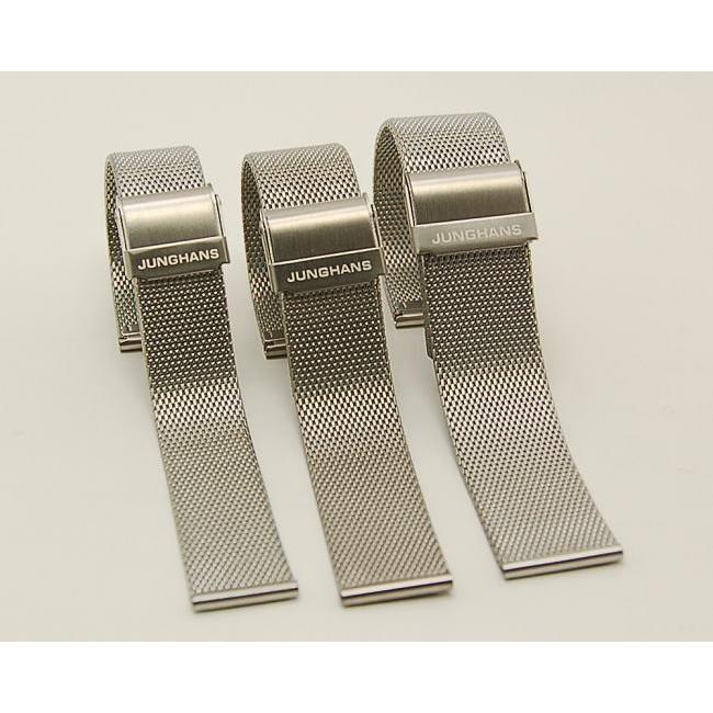 ユンハンス純正ミラネーゼブレス（ステンレススチール）バネ棒2本付き JUNGHANS正規品の画像
