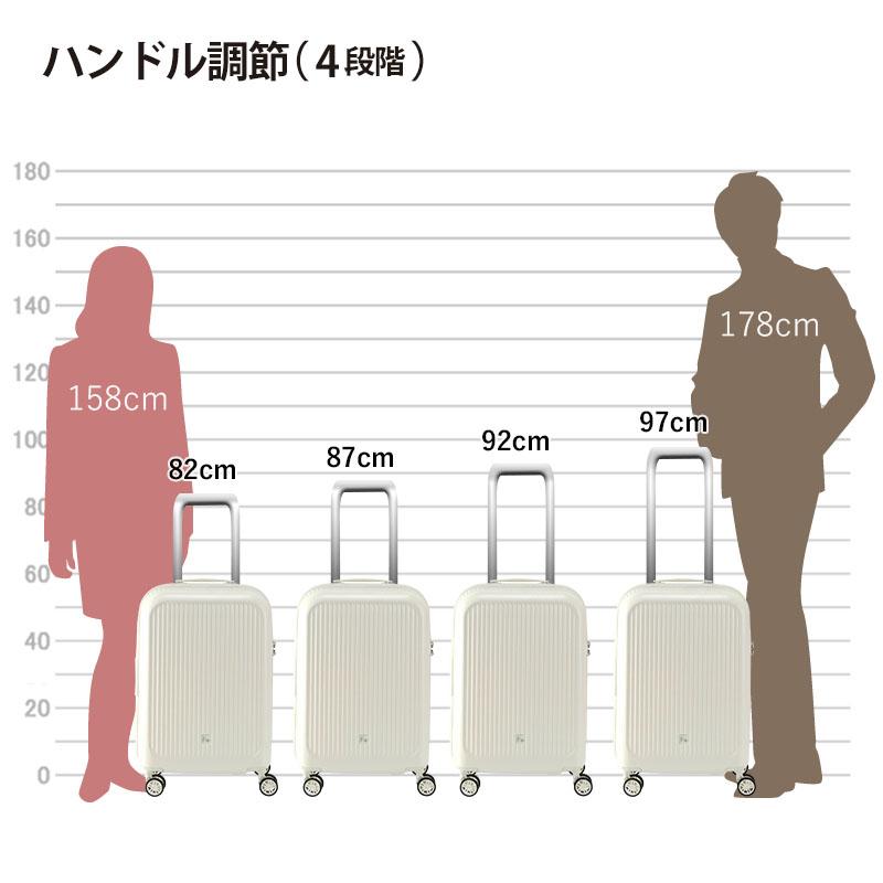 メーカー公式店 フリクエンター アウラ 48cm 33L スーツケース