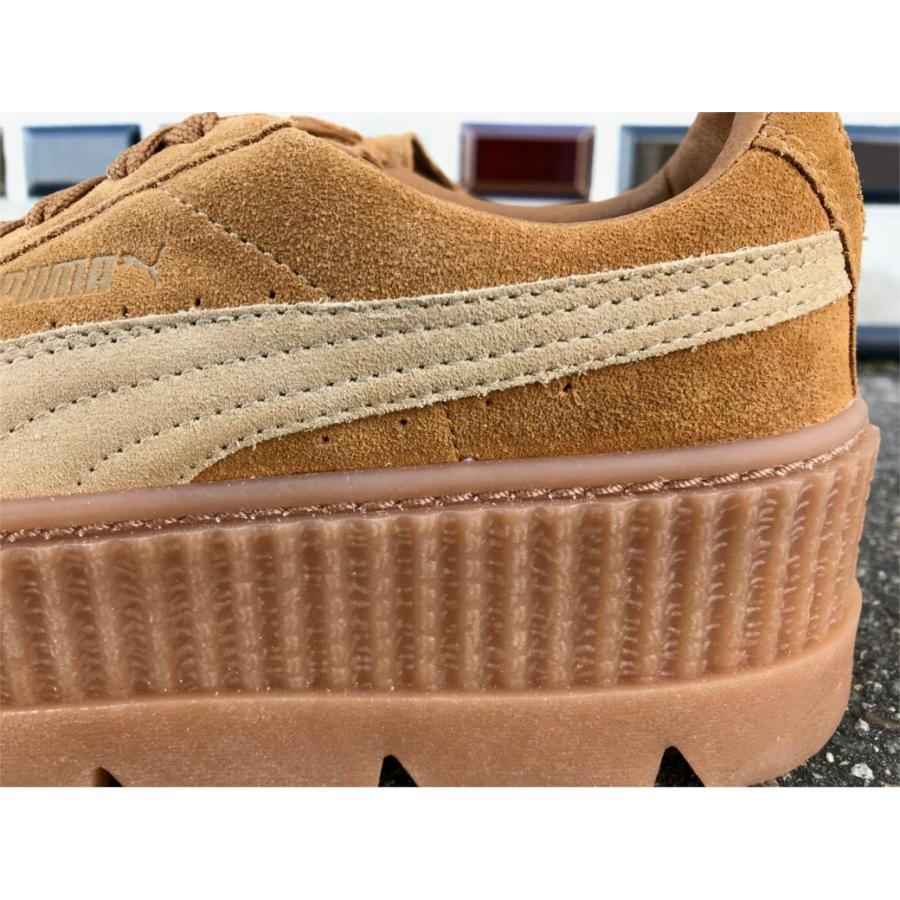 【FENTY by RIHANNA】PUMA CLEATED CREEPER SUEDE WN’S【フェンティ プーマ バイ リアーナ】GOLDEN BROWN-LARK【プーマ スエード】366268-02 プーマ FENTY by PUMA CLEATED CREEPER SUEDE GOLDEN BROWN LARK