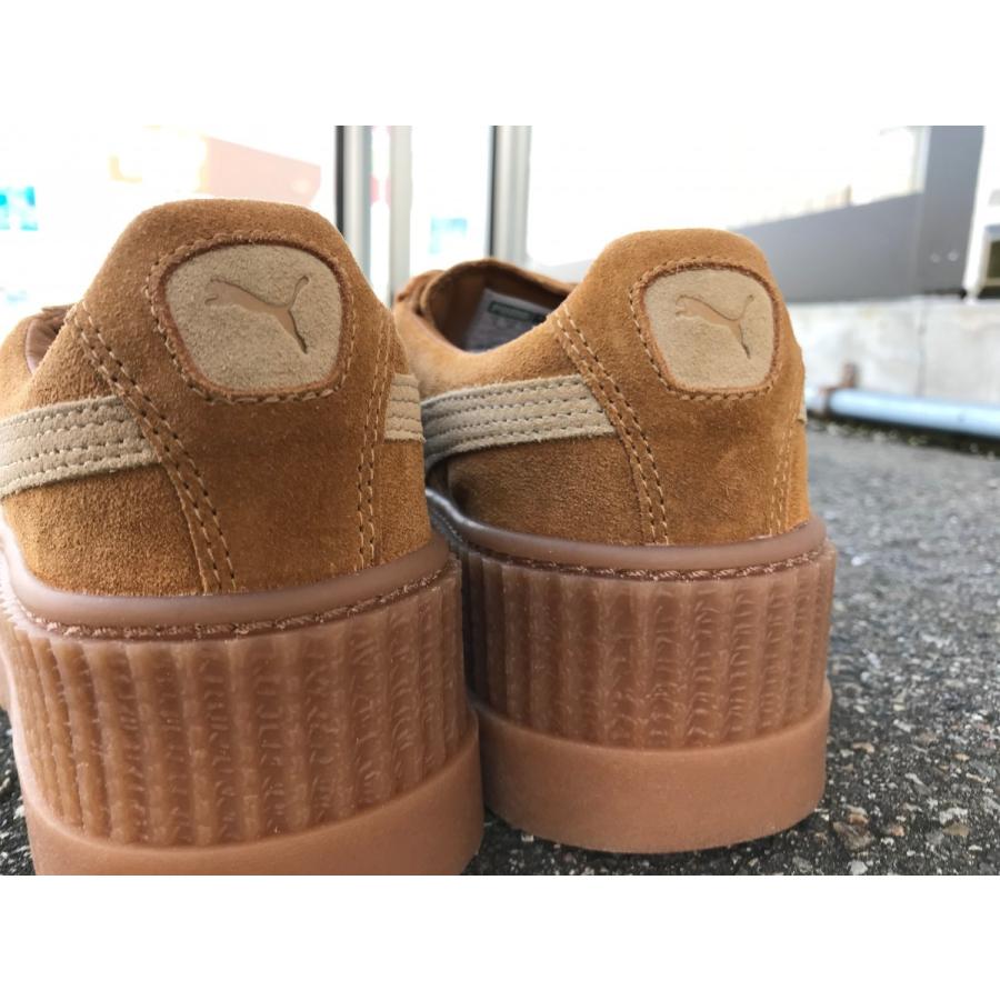 【FENTY by RIHANNA】PUMA CLEATED CREEPER SUEDE WN’S【フェンティ プーマ バイ リアーナ】GOLDEN BROWN-LARK【プーマ スエード】366268-02 プーマ FENTY by PUMA CLEATED CREEPER SUEDE GOLDEN BROWN LARK