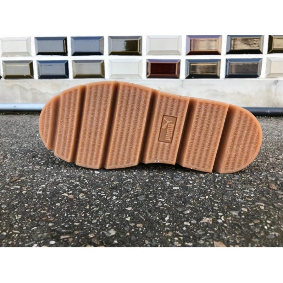 【FENTY by RIHANNA】PUMA CLEATED CREEPER SUEDE WN’S【フェンティ プーマ バイ リアーナ】GOLDEN BROWN-LARK【プーマ スエード】366268-02 プーマ FENTY by PUMA CLEATED CREEPER SUEDE GOLDEN BROWN LARK