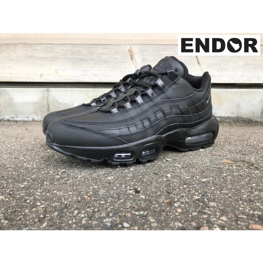 【海外限定モデル】NIKE AIR MAX 95【ナイキ エア マックス 95】BLACK/METALLIC SILVER-ANTHRACITE  【TRIPLE BLACK】 FN7273-001【LEATHER】 商品情報要確認!! : fn7273-001 : ENDOR - 通販 -