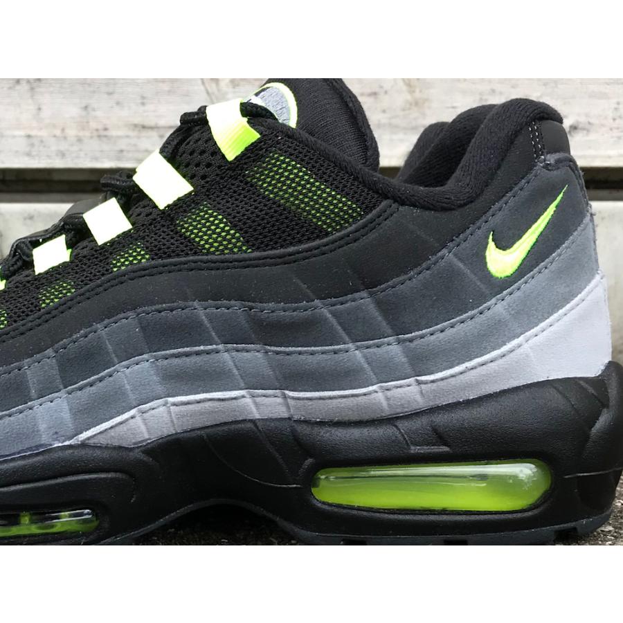 【海外限定モデル】NIKE AIR MAX 95 JD【ナイキ エア マックス 95】BLACK/VOLT-ANTHRACITE 【ブラックネオン】FV4710-001 【交換返品不可商品】商品情報要確認!｜endor｜03