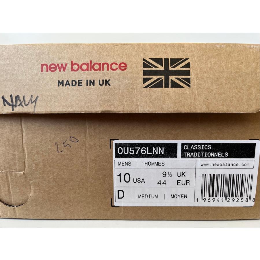 【デッドストック品】【35周年記念モデル】【MADE IN ENGLAND】NEW BALANCE OU576 LNN【イングランド製】NAVY【35TH ANNIVERSARY】商品情報要確認!!の画像