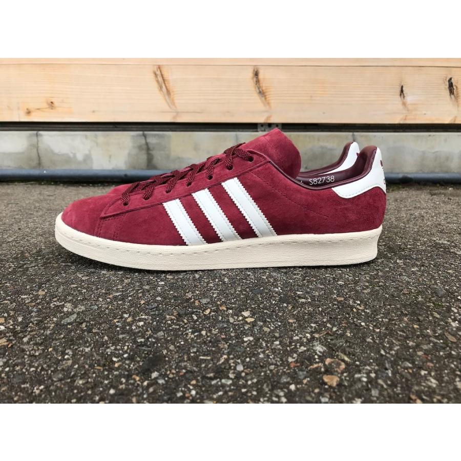 154s Adidas Campus 80s Jp Pack Vntg アディダス キャンパス80s スニーカー S82738 エンジ サイズ Us9 1 2 27 5cm 箱無 27 5cm 売買されたオークション情報 Yahooの商品情報をアーカイブ公開 オークファン Aucfan Com