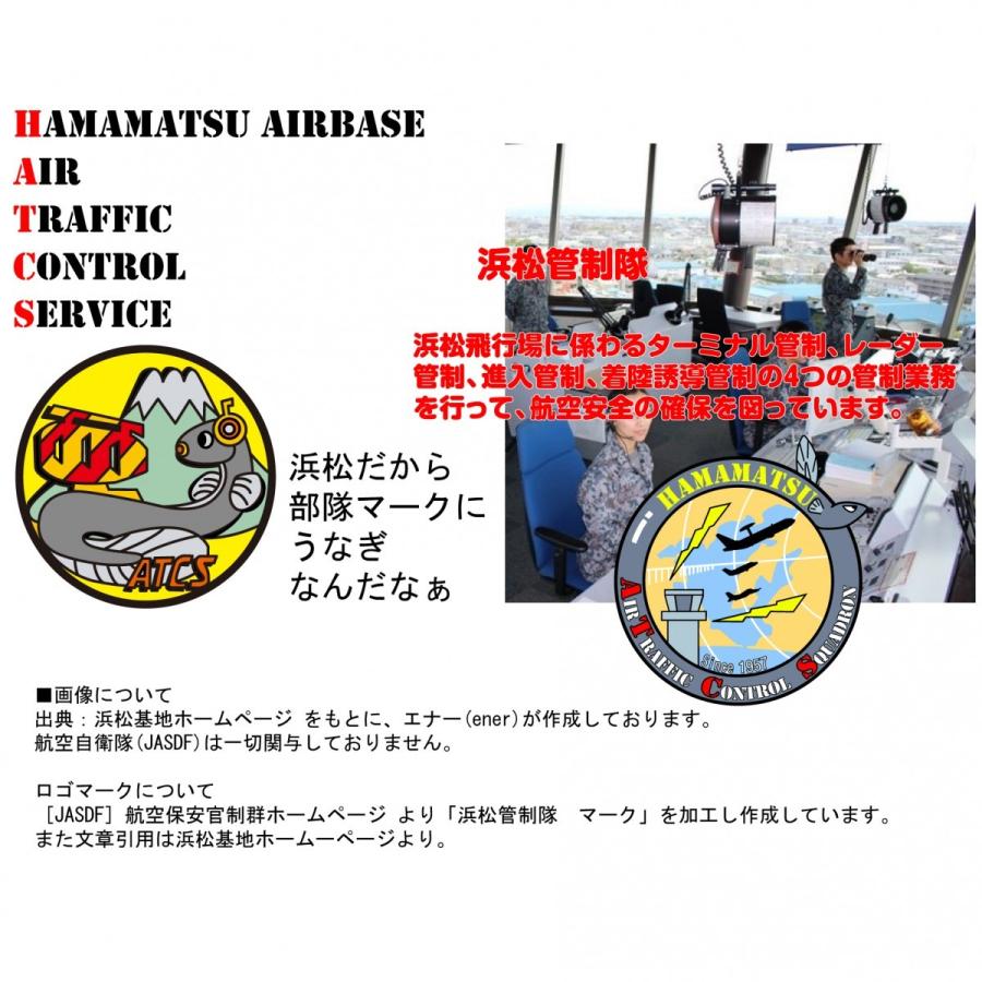 [JASDF]航空自衛隊　浜松管制隊(ver4)(浜松基地)　ドライＴシャツ｜ener｜09