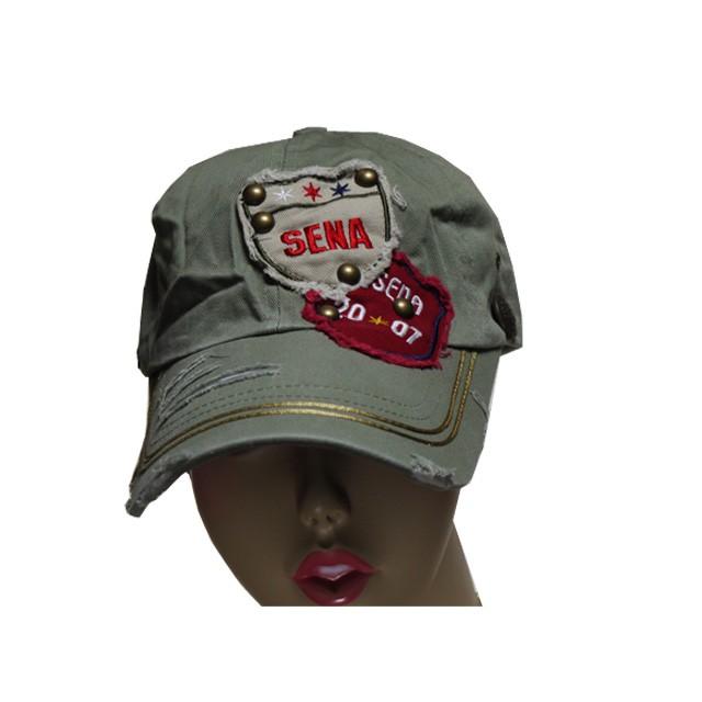 ビンテージ風ワッペンベースボールキャップ | 