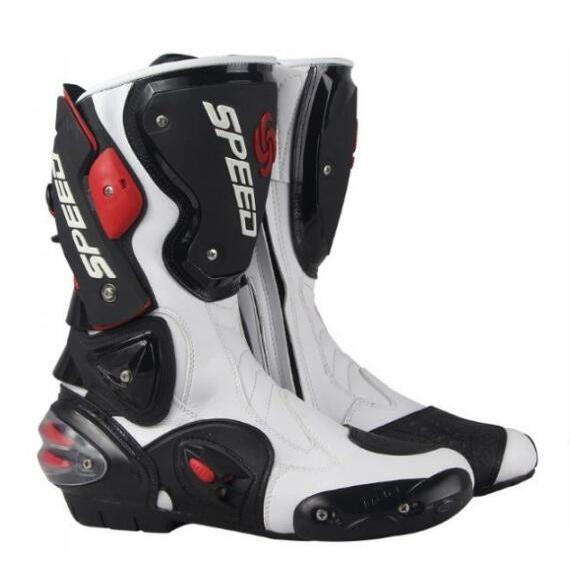 Riding Tribe バイクブーツ レーシングブーツ オンロードブーツ ライディングブーツ メンズ バイク用品 ツーリング 耐衝撃性 |  | 10