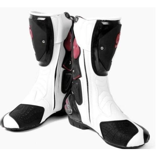 RIding Tribe バイクブーツ25.0-25.5㎝（ホワイト）