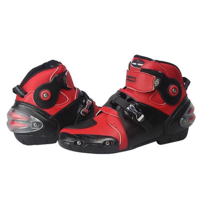 PRO SPEED バイクブーツ レーシングブーツ オンロードブーツ ライディングブーツ メンズ バイク用品 ツーリング 耐衝撃性 |  | 08