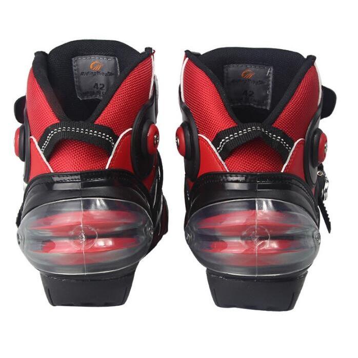 PRO SPEED バイクブーツ レーシングブーツ オンロードブーツ ライディングブーツ メンズ バイク用品 ツーリング 耐衝撃性 |  | 09