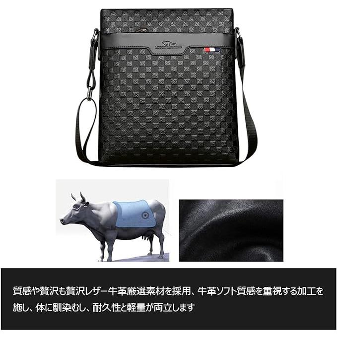 ショルダーバッグ 本革 メンズ ポシェット ワンショルダーボディー