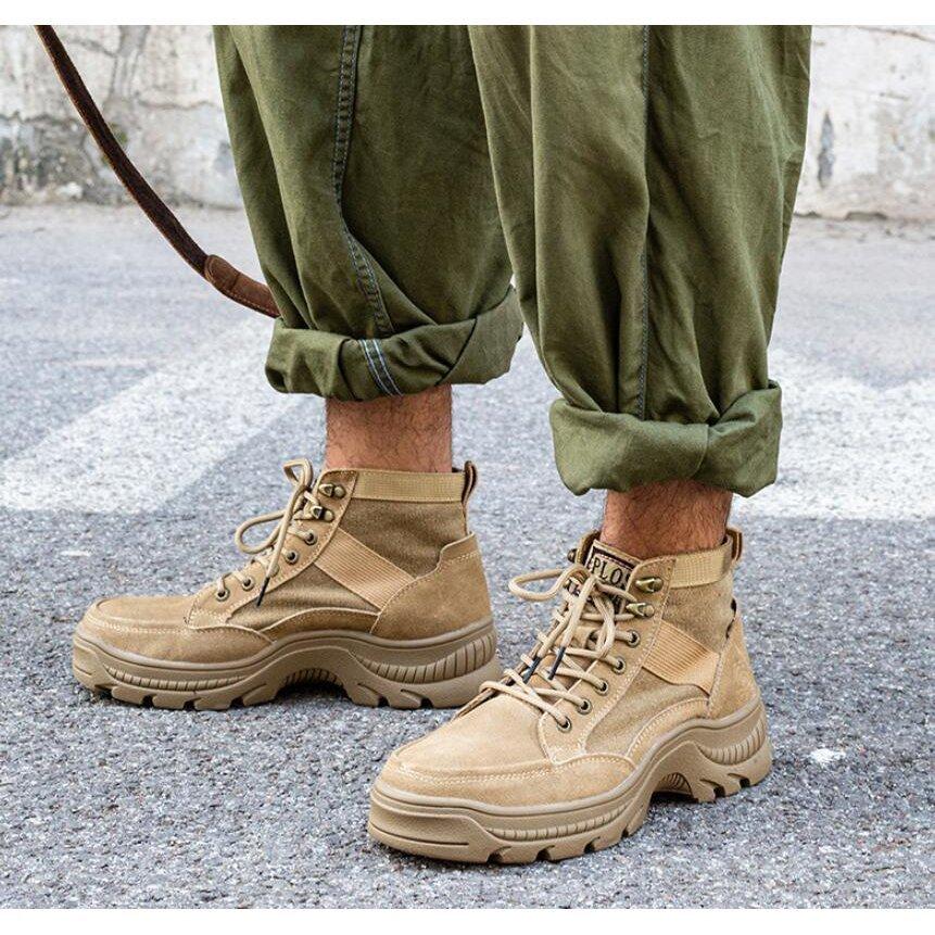 安全靴 作業靴 メンズ ハイカット セフティーシューズ 防水安全靴 踏み抜き防止 鋼制先芯 つま先保護 衝撃吸収 ケブラー中底 防滑 絶縁 防臭 |  | 05