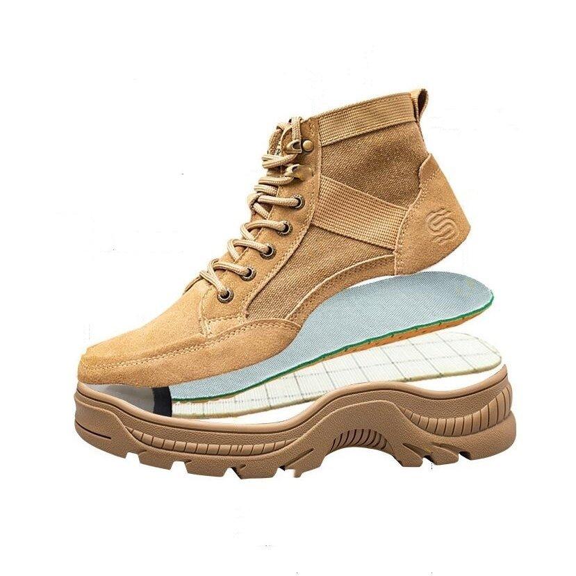 安全靴 作業靴 メンズ ハイカット セフティーシューズ 防水安全靴 踏み抜き防止 鋼制先芯 つま先保護 衝撃吸収 ケブラー中底 防滑 絶縁 防臭 |  | 08