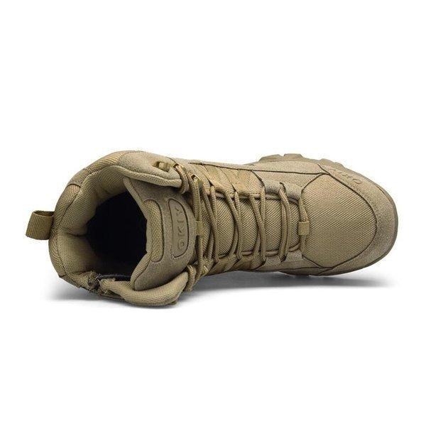 ミリタリーブーツ メンズ 革靴 戦闘靴 登山靴 サイドジッパー 大きいサイズあり ハイカット ナイロン 耐久防水 アウトドア |  | 05