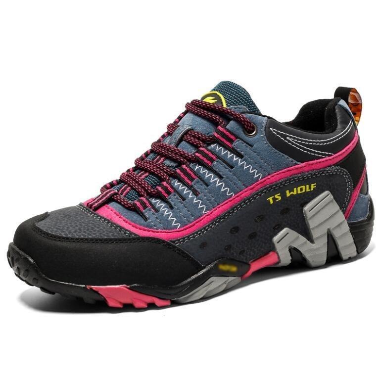 トレッキングシューズ メンズ レディース 防水 ローカット 登山靴 幅広 防滑/通気性/耐磨耗/衝撃吸収/軽量 アウトドア/ハイキング/山歩き/里歩き/登山道 |  | 10