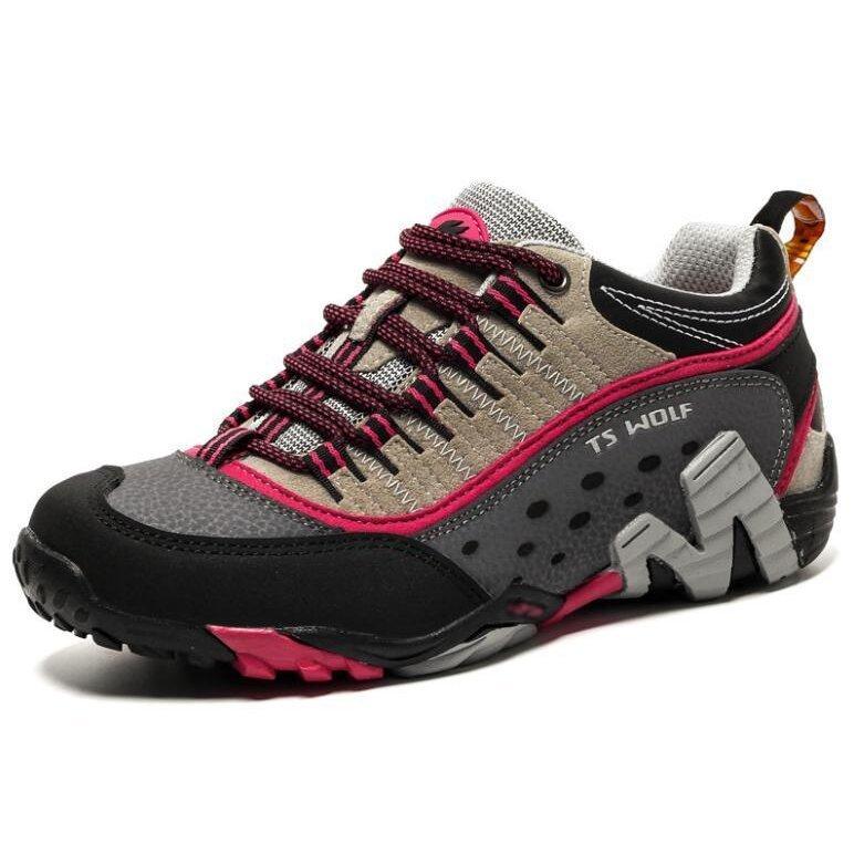 トレッキングシューズ メンズ レディース 防水 ローカット 登山靴 幅広 防滑/通気性/耐磨耗/衝撃吸収/軽量 アウトドア/ハイキング/山歩き/里歩き/登山道 |  | 11