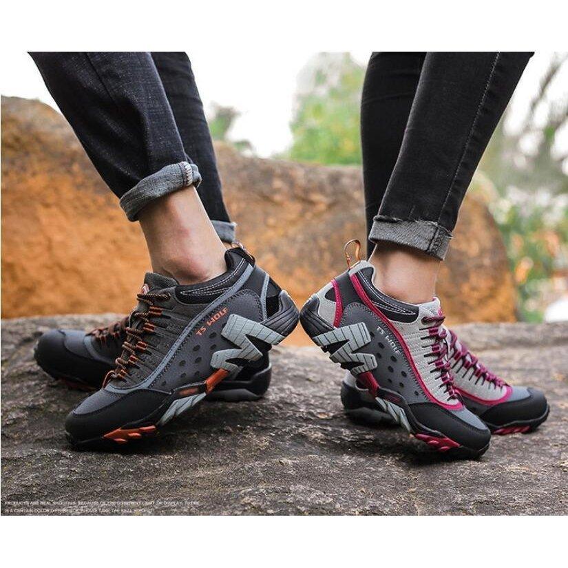 トレッキングシューズ メンズ レディース 防水 ローカット 登山靴 幅広 防滑/通気性/耐磨耗/衝撃吸収/軽量 アウトドア/ハイキング/山歩き/里歩き/登山道 |  | 07