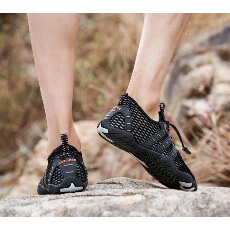 ☆ ベアフット ランニングシューズ　フィットネスシューズ　46　軽量 ベアフット ランニングシューズ アウトドアシューズ ポータブル