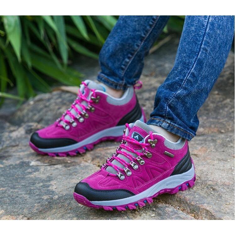 トレッキング シューズ レディース ハイキング ブーツスポーツシューズ 通気性 登山靴 アウトド 歩く靴 アンチスリップ アウトドア シューズ スニーカー |  | 03