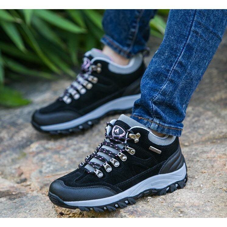 トレッキング シューズ レディース ハイキング ブーツスポーツシューズ 通気性 登山靴 アウトド 歩く靴 アンチスリップ アウトドア シューズ スニーカー |  | 09