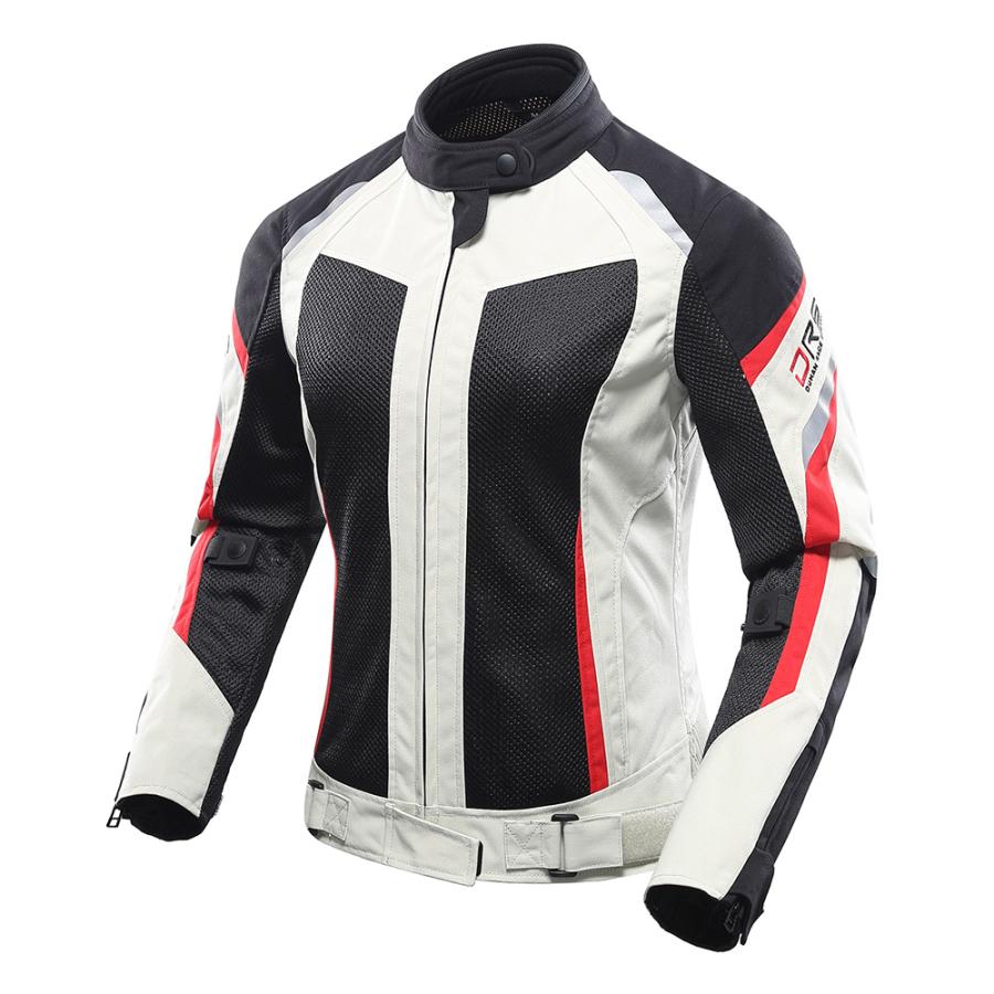 DUHAN レディース バイクジャケット ライダースブルゾン