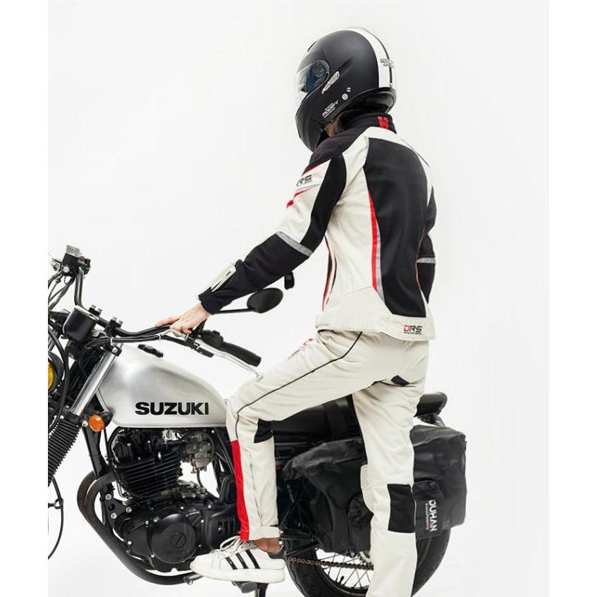 DUHAN レディース バイクジャケット ライダースブルゾン