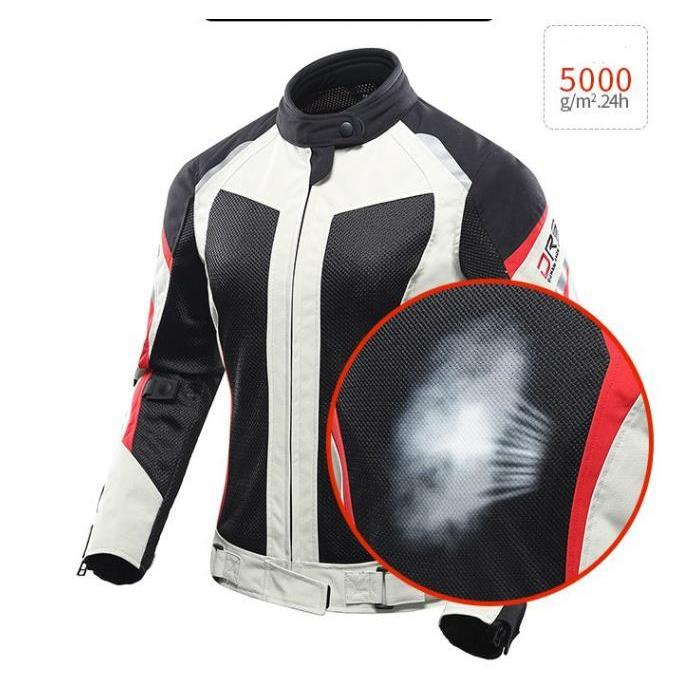DUHAN ライダース バイクジャケット メッシュ 超美品 DUHAN レディース バイクジャケット ライダースブルゾン