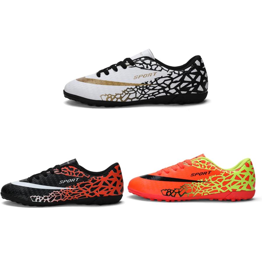 Nike フットサルシューズ ブラック/イエロー/レッド キッズ フットサルシューズ男女兼用 サッカー フットサルトレーニング