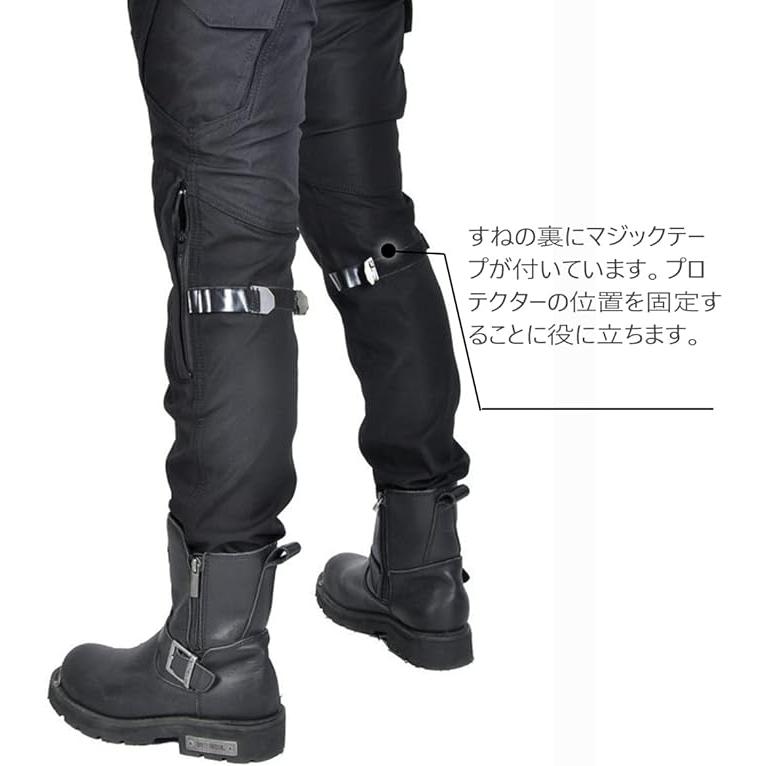 ライディングパンツ レディース バイク用パンツ プロテクター付き