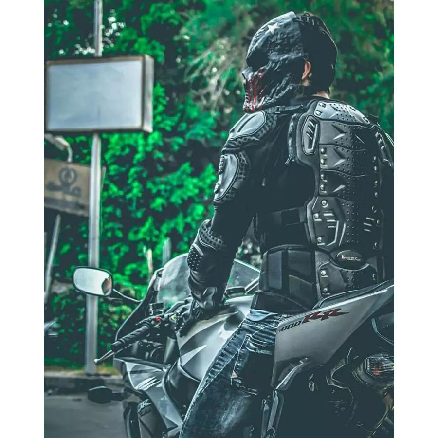バイク用 上質 上半身プロテクター バイクウェア モトクロス オフ