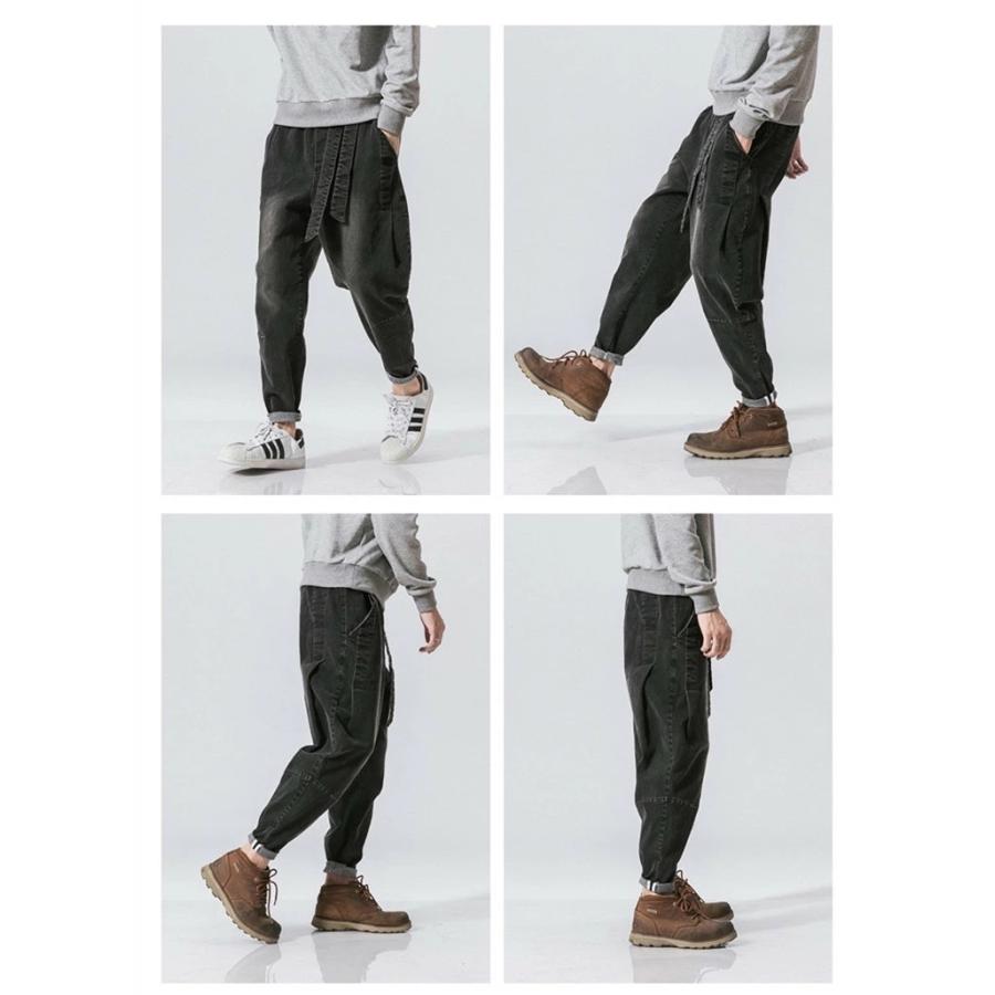 サルエルパンツ デニム/サルエル メンズ レディース デニム サルエル