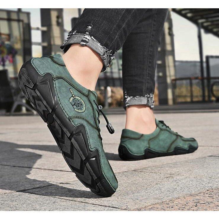 カジュアルシューズ メンズ 運転靴 ドライビング コンフォート 防滑 ウォーキング 柔軟 お洒落 アウトドア 紳士用 ウォーキング 手作り |  | 04