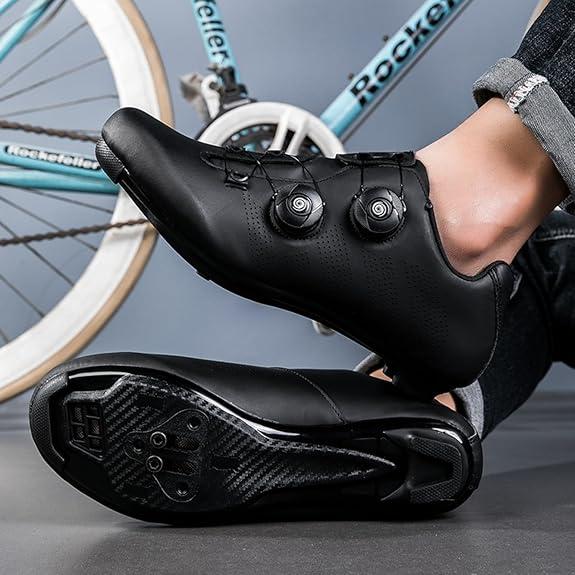 ロードバイクビンディングシューズ ビンディングシューズ spd シューズ サイクリングシュ ーズ ロード