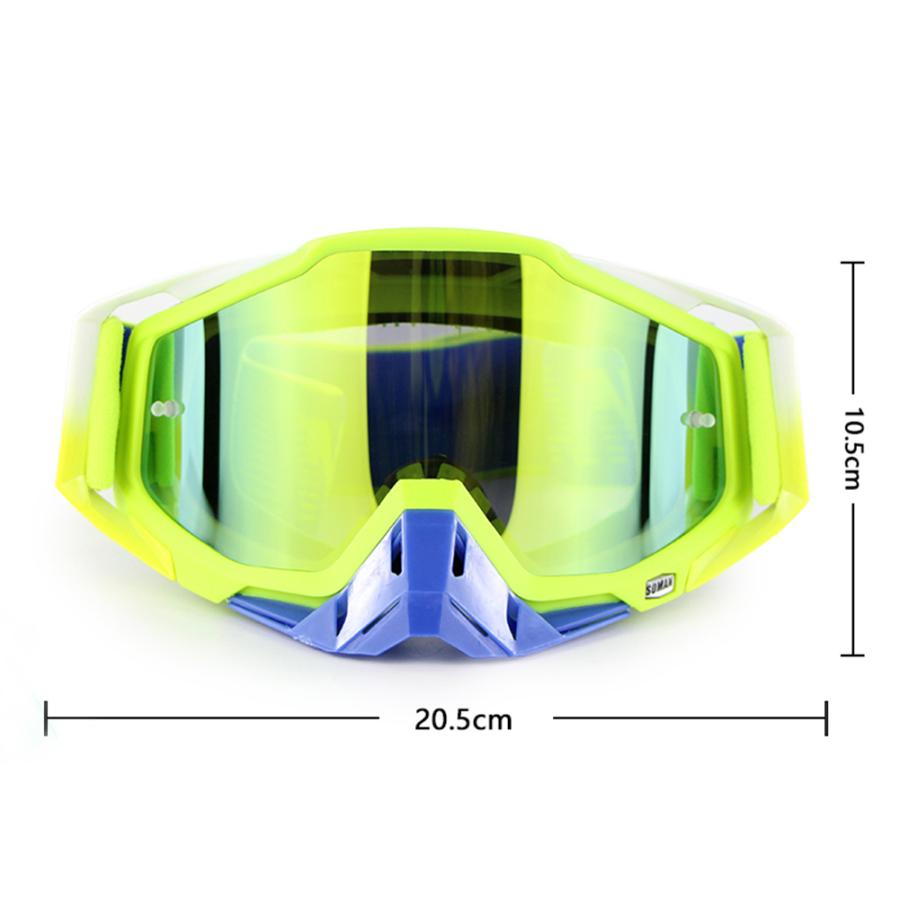 SOMAN バイク用ゴーグル スキー用ゴーグル スノボーゴーグル オフ