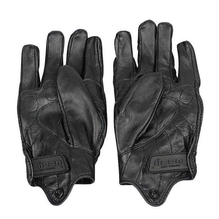 バイクグローブ 本革 衝撃吸収 夏用/冬用 タッチ機能 スマホ対応