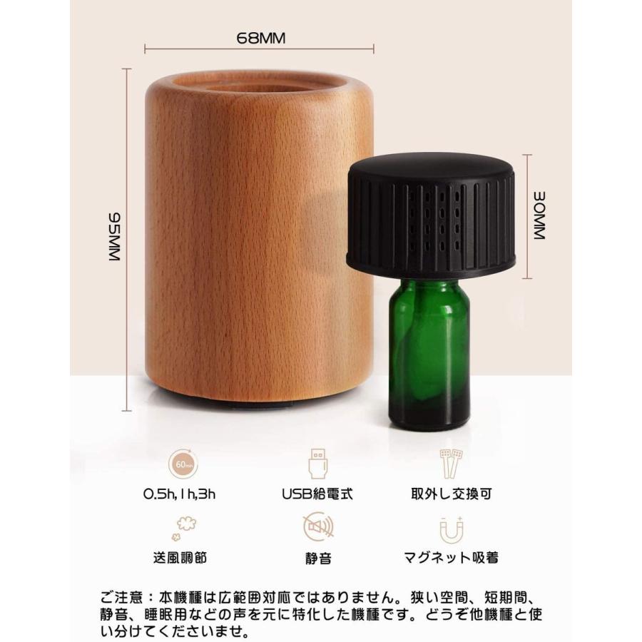 アロマディフューザー ENERG 送風式アロマディフューザー睡眠