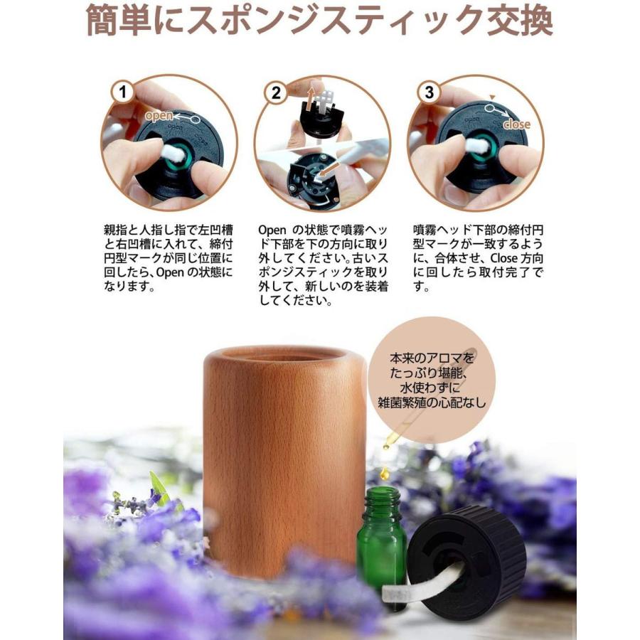 アロマディフューザー ENERG 送風式アロマディフューザー睡眠