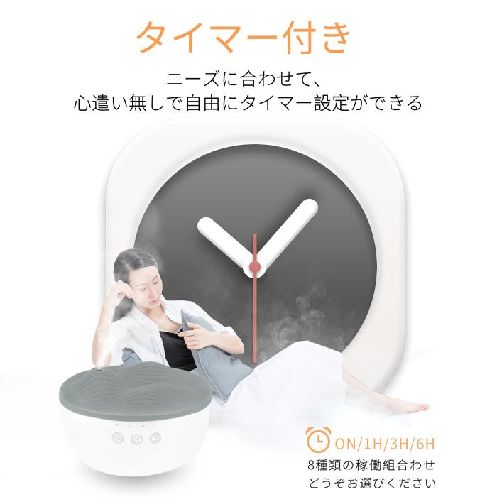 ENERG e's Wave 超音波式卓上アロマディフューザー 加湿器 アロマ対応