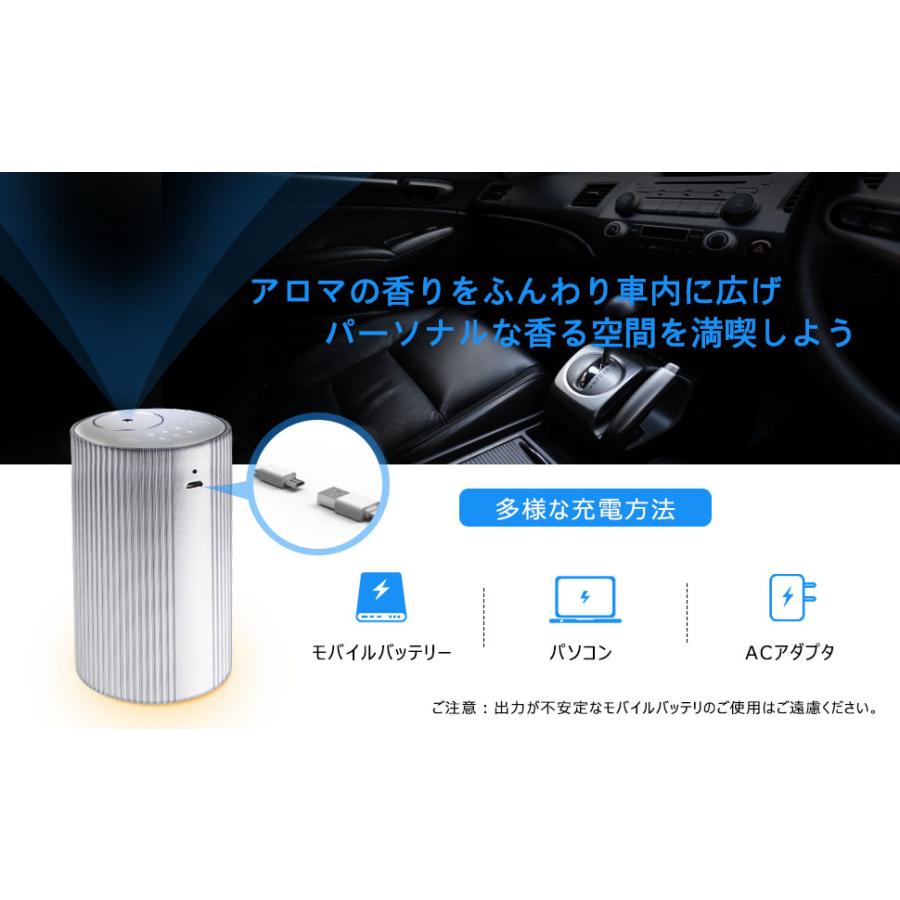 車載アロマディフューザー ENERG e's Adventure 【ポイント5倍