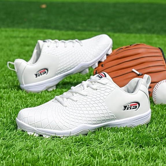 野球スパイク プロエッジ 野球 トレーニングシューズ 白 黒 ジュニア