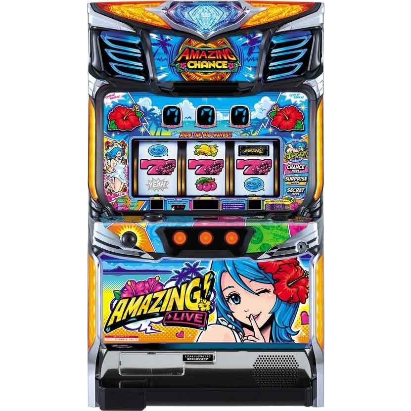 パチスロ実機 沖スロ アメイジングライブ スマスロユニット付