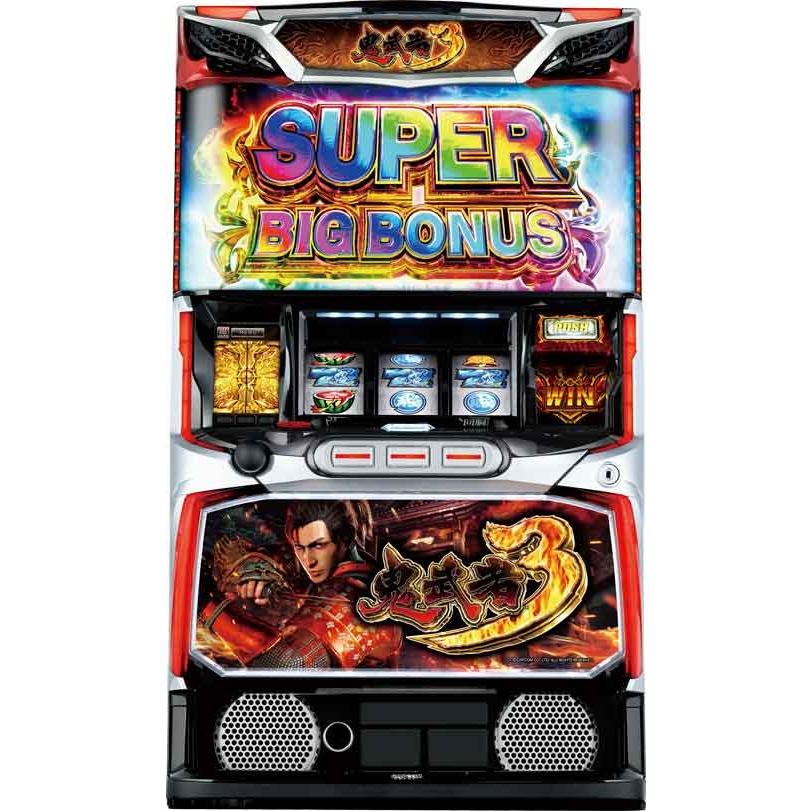 パチスロ実機【スマスロ】Ｌ鬼武者３ＸＡ　ユニット付き データカウンター接続ユニット付 L鬼武者3XA 中古パチスロ実機